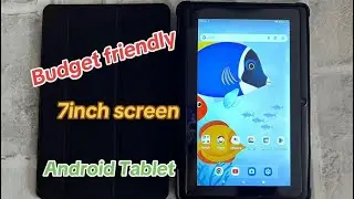 📱Super Budget friendly Tablet for Adults and Kids! Under &pound;40 ! 7 Inch Android tablet unboxing video
