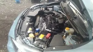 Звук мотора Subaru 2.5 от 2022 Subaru Crosstrek Sport JF2GTHSC6NH258559