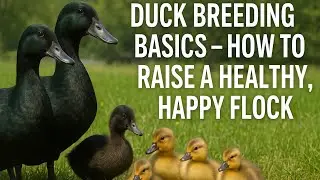 Duck Breeding Basics &ndash; How to Raise a Healthy, Happy Flock