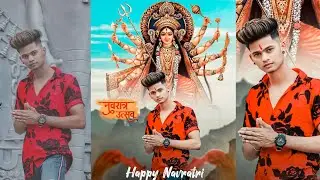 Happy Navratri Special Photo Editing In PicsArt || Navratri Png Download 2022