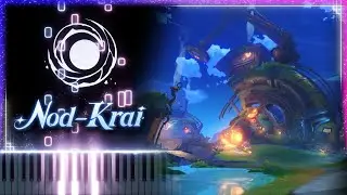 「At Ease Near Night's End」Genshin Impact Piano