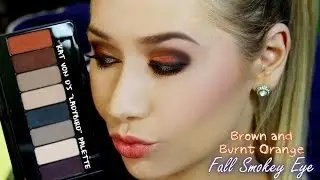 Brown + Burnt Orange Fall Smokey Eye Tutorial Feat. Kat Von D Ladybird