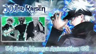 Gojo Manga Animation Green Screen for Edit [Pack 1]