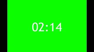 5 MINUTE Timer chromakey green screen hd 1080x720