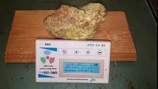 Unknown extremely radioactive mineral