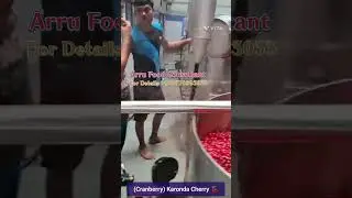 Karonda Cherry processing | in Company | Karomcha cherry | Cherry farming in India | Cherry variety
