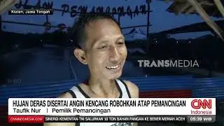 Gudang Barang Banggunan Terbang Disapu Puting Beliung | REDAKSI PAGI (22/12/25)
