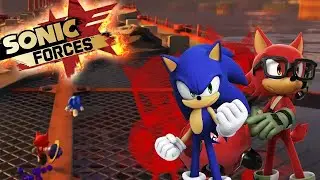Sonic Forces Walkthrough (100%) - Part 15 - Red Gate Bridge (All Special Rings)