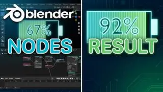 Procedural Loading Bar Timer with Blender Geometry Nodes