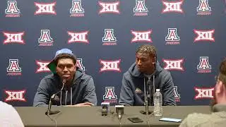 Arizona Basketball Press Conference - Caleb Love, Jaden Bradley
