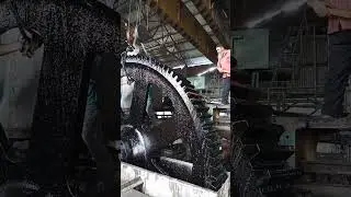 Heavy maintenance work in sugar industry #mechanical #sugarcane #sugarmill #millhouse