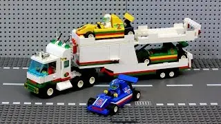 Обзор любимого набора ЛЕГО 6335 Транспортер F1   LEGO Favorite 6335 Set Review