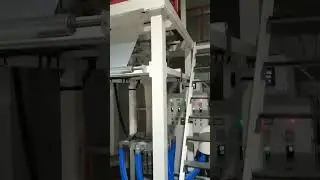 PE film blowing machine #equipment #machine #extruder #plastic #workshop #highspeed #highquality
