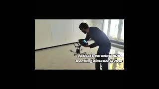 Optical flow sensor and a lidar range finder testing