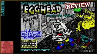 Egghead Goes to Town : Homebrew from 2017 - on the ZX Spectrum 128K !! with Commentary