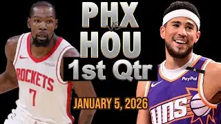 Phoenix Suns vs Houston Rockets 1st Quarter Part 1 Highlight - JAN 5, 2026