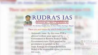 Special Economic Zone SEZ and Foreign Direct Investment FDI
