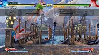 Street Fighter 5 Rose Stun Combo