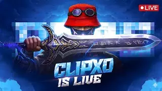 ✨Tournament with NXT 1 🗿 Clipxo is LIVE 🔥 #freefirelive #clipxoff
