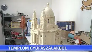Templom gyufaszálakból