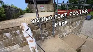 Visiting Fort Foster Park and a Visit to Yummies Candy in Kittery, Maine