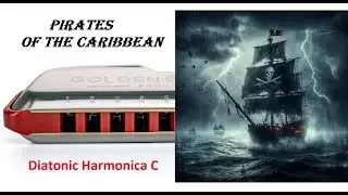 Пираты Карибского моря, Диатоническая губная гармошка C + табы