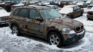 ASMR Car Restoration! Full Restoration of a BMW X5 II E70 2008 from Total Disrepair to New