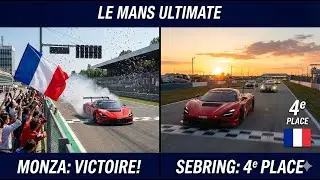 bonne course monza mais j'ai merdé a sebring  multi classé setup bloqué (LMU)