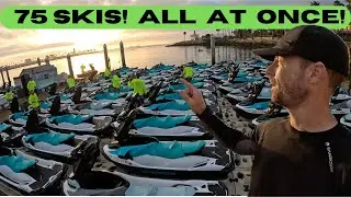 Launching 75 Sea-Doos. See What Happened! 😱 @Seadoo