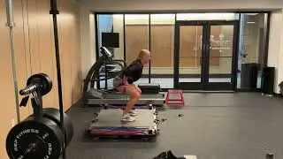 Vertimax tuck knee jumps side view