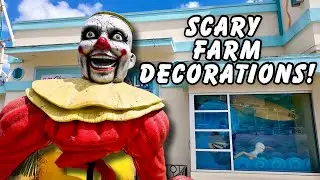 Scary Farm Decorations are up at Knott&rsquo;s Berry Farm! 