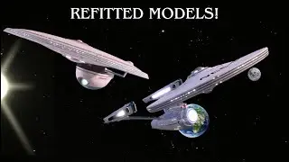 Enterprise and Excelsior gets refitted for (season 2)! @mrfriendhorror