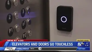 Elevators and doors go touchless