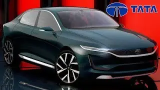 TATA E-Vision Concept Car | Tata New Concept Car 2018 E-Vision