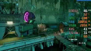 AMD Radeon R9 280X -- AMD Ryzen 3 3100 -- Borderlands 3 Benchmark