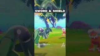 Mega Rayquaza Looks Crazy In Sword & Shield😮&zwj;💨#shorts #shiny #pokemon #gaming