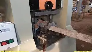 'DEEP' Mechanical Power Press Angle Cutting Operation.