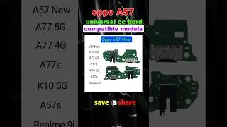 #short oppo a57 universal cc bord compatible models list