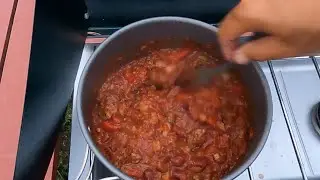 Hot Sausage Chili Con Carne Easy Recipe -- StepByStepChef.com