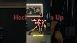 Hockey Warm Up Drills 🔥🏒 Mobility for Hockey #hockeytraining #hockeyoffice
