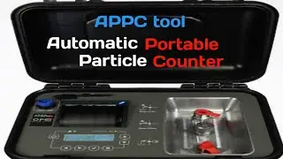 cara mudah menggunakan tool APPC (Automatic Portable Particle Counter)