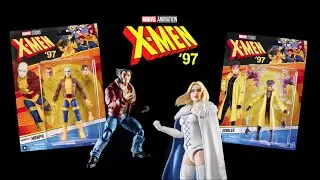 REVEALED SDCC Marvel Legends X-Men 97 Action Figures Morph Emma Frost Logan #marvellegends#xmen97