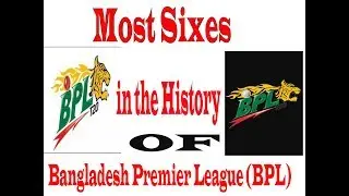 Most sixes in the history of BPL