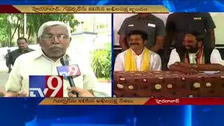 Telangana Opposition parties meet Governor Narasimhan - TV9