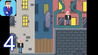 Mr Bullet - Spy Puzzles ( IOS / Androi ) Gameplay #4 - GRENADES ( 1 - 66 )