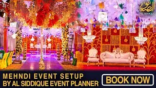 Mehndi Event setup by Al Siddique event Planner & Daig services Event Orgnizer Faisal Shahzad #viral