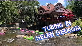 2023 Helen Georgia Cool River Tubing!! #theboatfields #helenga #tubing #summer2023