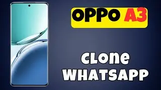 OPPO A3 How to Use Dual WhatsApp || Clone WhatsApp || Second WhatsApp  (new)