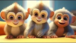 B&eacute;b&eacute; singe | Chants d'animaux | Chansons pour b&eacute;b&eacute; - Comptines et chansons pour enfants