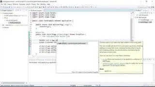 Create JavaFx Application using Eclipse